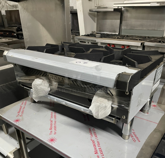 Natural Gas 2 Burner Range Brand New 