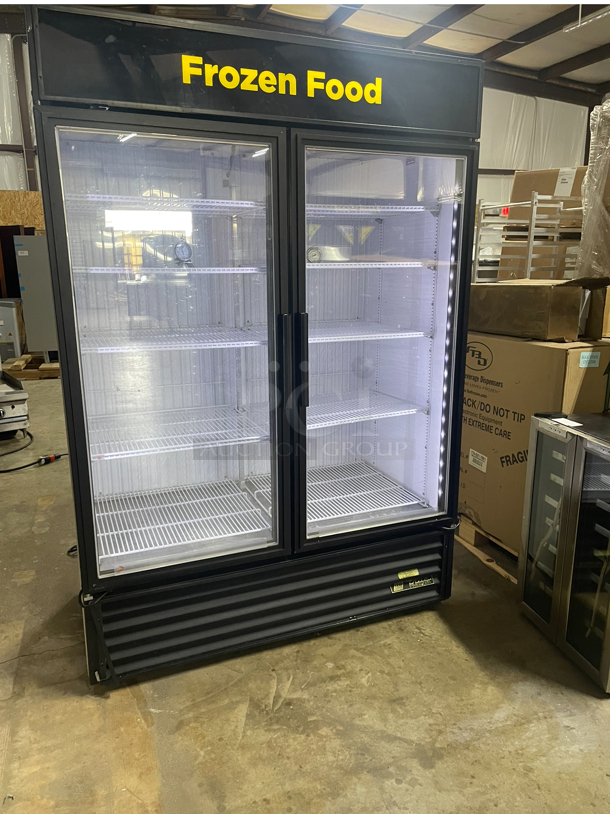 True 2 Door Glass Freezer/ Tested And Works Great - Image 3 of 5