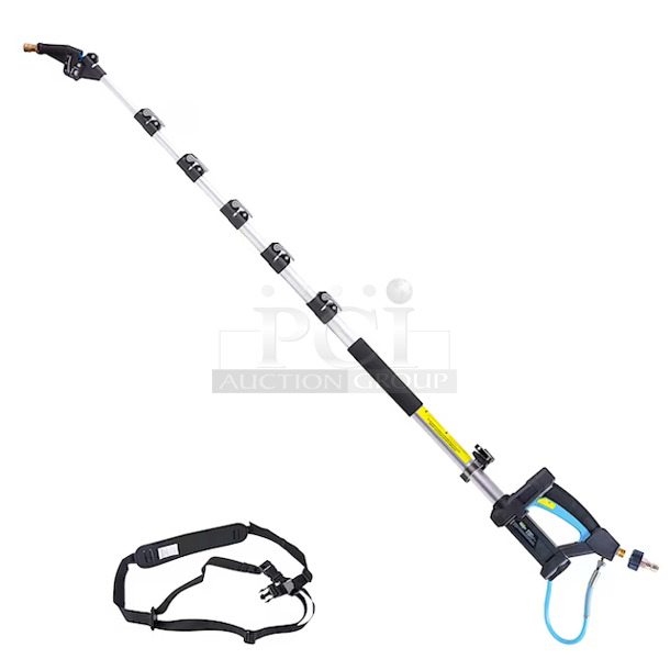 SurfaceMaxx Professional 18-ft 4200 PSI Pressure Washer Telescoping Wand With Harness