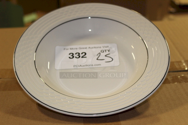 AWESOME! 25 Sterling China 12oz Soup Bowls - Image 1 of 5