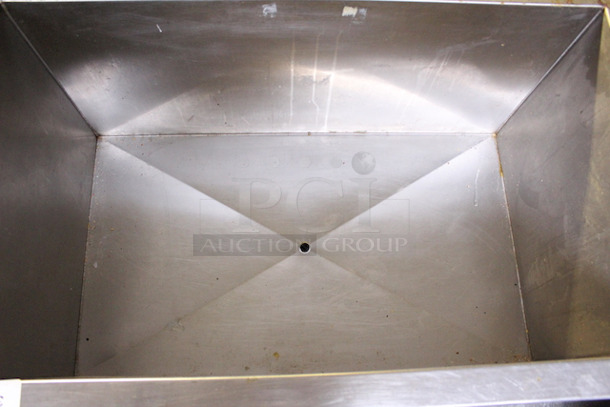 ICEE! Stainless Steel Beer Box With Drain.
46x28x39-1/2 - Image 6 of 6