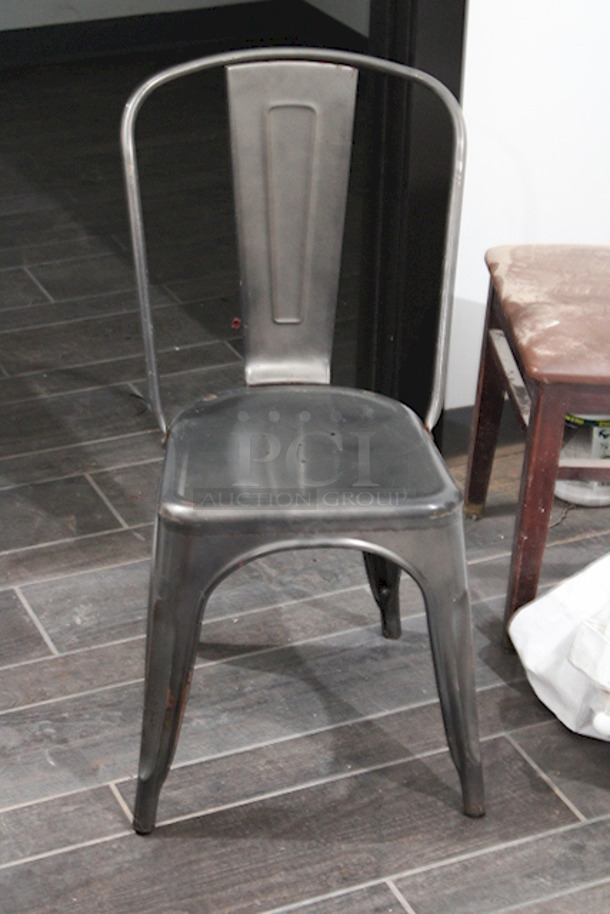 FDW Restaurant Dining Chairs, Indoor/Outdoor, Metal, 18 Inch Seat Height. 4x Your Bid - Image 5 of 6