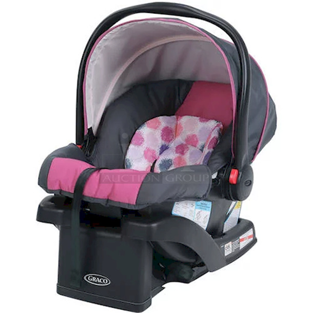 TWINNING!! Graco SnugRide Click Connect 30 Infant Car Seat, Jane Fashion. 2x Your Bid