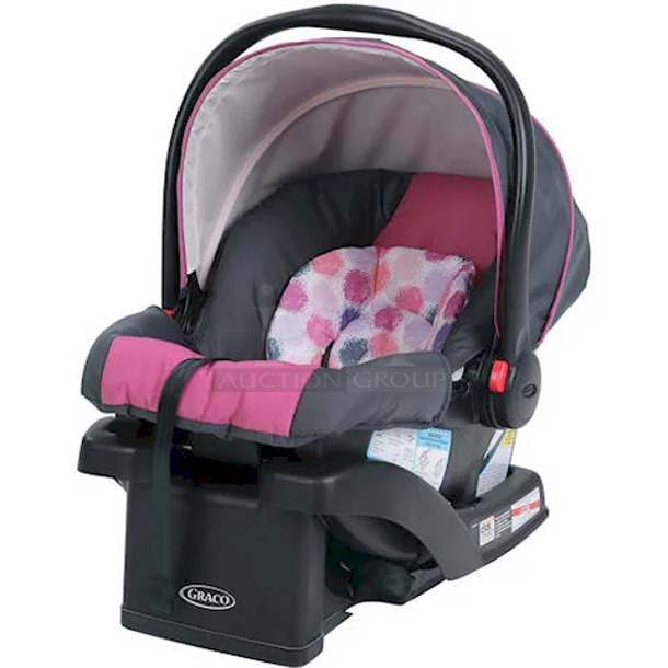 TWINNING!! Graco SnugRide Click Connect 30 Infant Car Seat, Jane Fashion. 2x Your Bid - Image 1 of 4