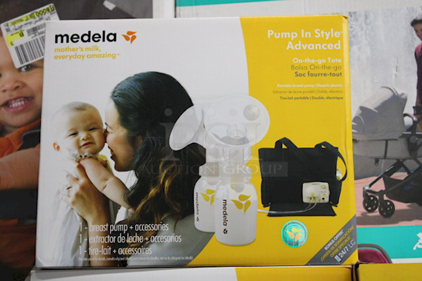 AWESOME!! (2) Medela Pump In Style Advanced Breast Pump with On-the-go Tote with International Adapter. 2x Your Bid