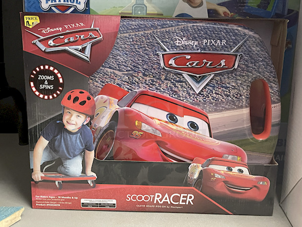 MONSTER LOT OF KIDS TOYS! Poopsie Dancing Unicorn; Pixar Cars Scoot Racer; Nickelodeon Paw Patrol Pop-Up Pretend Table & Chairs – Converts To Command Station With Working Parts; Tabeoke Singing Machine; OMG Da Boss, Little Tikes – Tikes Tough – Workshop; Sharpie Limited Edition 30 Permanent Marker Spin Tray; Crayola 90yr of Mickey 18 Giant Coloring Pages; Nickelodeon Paw Patrol Chase & Marshall (2) Chair & Table Set; KidKraft Classic Rocking Chair - Image 3 of 10