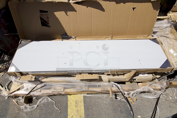 BRAND NEW SCRATCH & DENT! Avantco 178SSDOS7118 Stainless Steel Double Deck Overshelf - 18" x 70 3/8" - Image 3 of 4