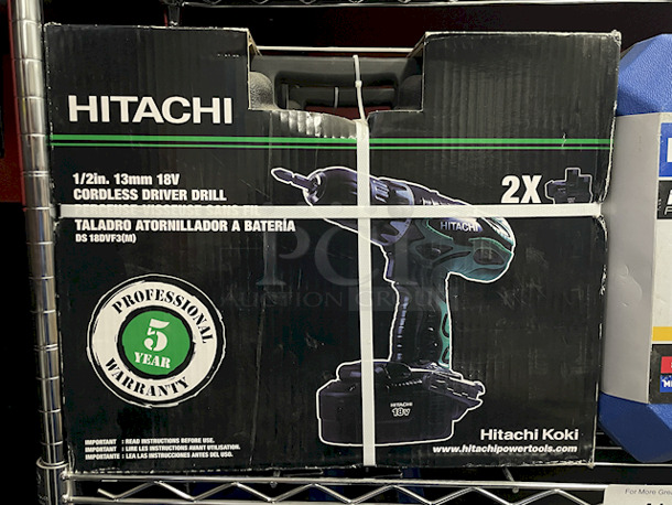 ALL BRAND NEW POWER & HAND TOOLS!! [2] Hitachi 1/2” 13mm 18v Cordless Driver Drills W/ Hard Carry Case, [4] Kobalt Pro90 Ratchet 138pc Mechanic Tool Sets With Hard Case, [3] Campbell Hausfeld 1/2” Impact Wrenches, [1] Campbell Hausfeld 1/2” Impact Wrench Quick Start Kit, [2] Craftsman Screwdrivers (5/16 Slotted & P3 Phillips), [1] ¼” Driver Adapters, [5] ¼” Drive x 3” Drive Extensions, [1] ¼” Dive x 6” Drive Extension, [2] 3/8” Drive Extensions, [1] ¼” Drive T25 Driver Socket!  - Image 2 of 11