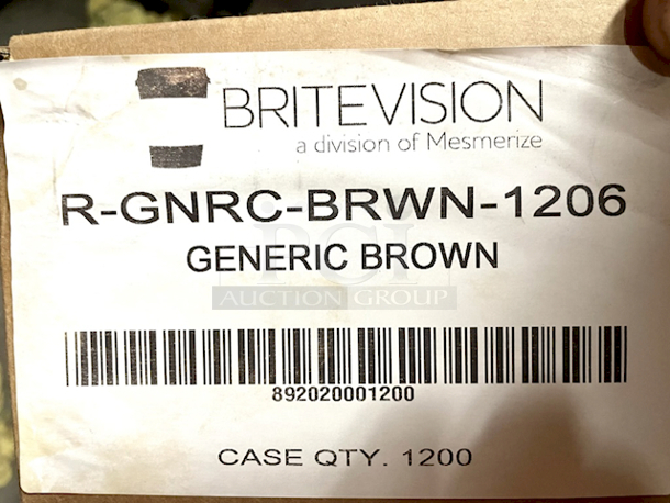 DEAL! Carton Of  BriteVision R-Gnrc-Brwn-1206 12-20 Oz. Insulating Hot Cup Coffee Sleeves, Brown - Image 4 of 4