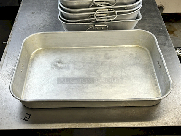 2-1/2" Deep Braising Pans. 18x12x2-1/2 7x Your Bid - Image 5 of 5