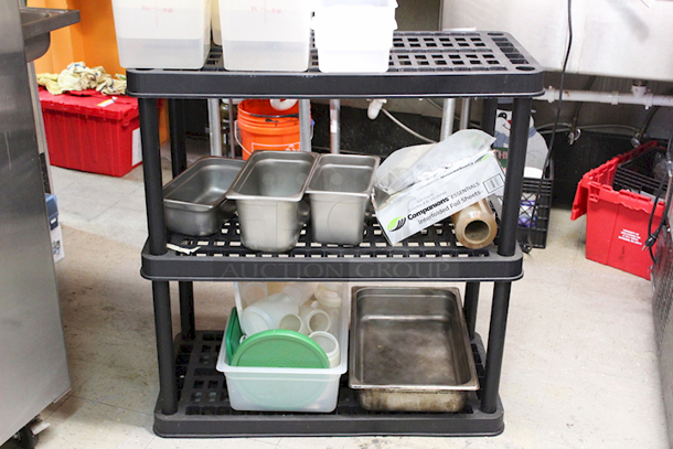 NICE! 3-Shelf Utility Rack. Only the rack.  - Image 3 of 3