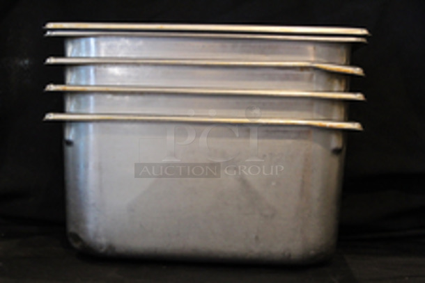 Stainless Steel 1/3 Pans, 6” Deep.
12-1/2x7x6
5x Your Bid
 - Image 6 of 7