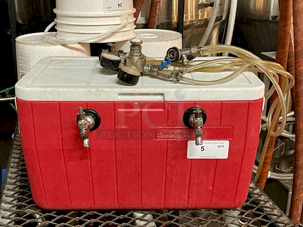 Complete 2-Tap Jockey Box With Cold Plate. - Image 2 of 6