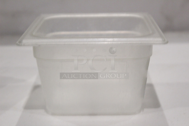 Cambro EN 63-1 Camware 1/6 Pans, 4” Deep
63⁄8" x 615⁄16"x4”
4x Your Bid
 - Image 3 of 6