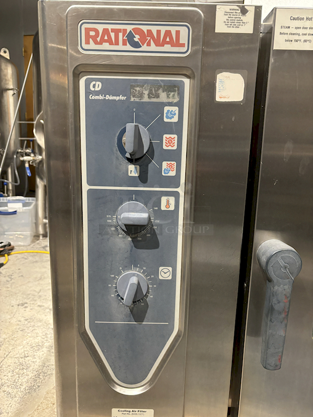OUTSTANDING! IN AMAMZING WORKING CONDITION! Rational CD61 Combi-Dämpfer 6 Grid Combi Steam Oven, 208 Volt.  - Image 5 of 5