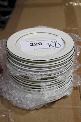 AMAZING! New Sterling China 21 Bread And Butter Dishes, 6-1/4". 10x Your bid