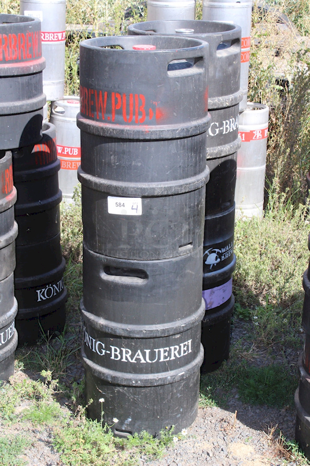 ?50 Liter Sanke Kegs, Stainless Steel, Polyurethane Jacketed? 50 Liter = 13.2 gallons = 105 pints = 140 12oz bottles 4x Your Bid
 - Image 1 of 1