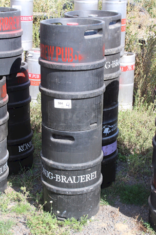 ?50 Liter Sanke Kegs, Stainless Steel, Polyurethane Jacketed? 50 Liter = 13.2 gallons = 105 pints = 140 12oz bottles 4x Your Bid
