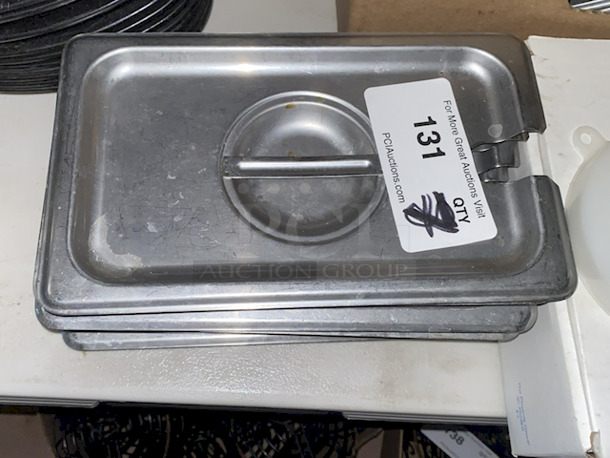 AWESOME! Slotted ¼ Pan Lids. 7x Your Bid - Image 3 of 3