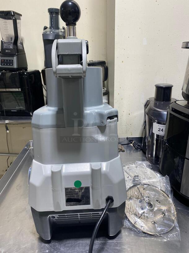 Hakka Continuous Feed Food Processor,Commercial Vegetable Cutter,Commercial Vegetable Chopper and Commercial Vegetable dicer.
 - Image 1 of 5