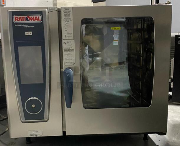 RATIONAL SCC-WE610 Self Cooking Center Self Cleaning Touch Screen Commercial Combi Oven  - Image 1 of 5