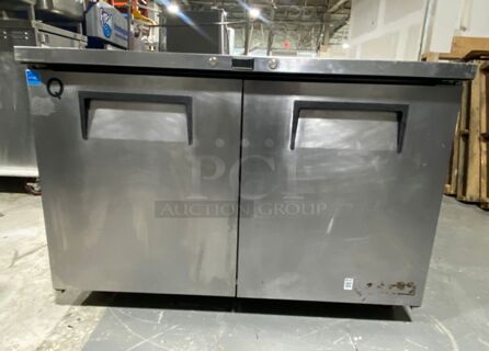 True TUC-48 48" W Undercounter Refrigerator w/ (2) Sections & (2) Doors, 115v

