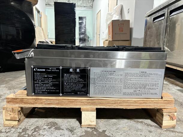 Brand New Dukers DCHPA36 6 Stainless Steel Burners Hotplate Gas Countertop - 168,000 BTU - Image 4 of 5
