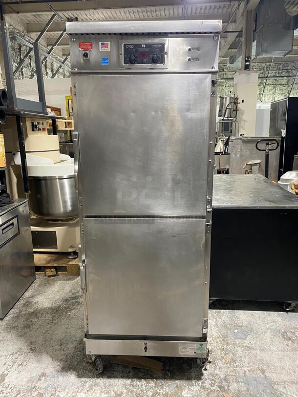 Winston Full Height Insulated Mobile Heated Cabinet w/ (14) Pan Capacity - Right Hinge, 120v
 - Image 1 of 4