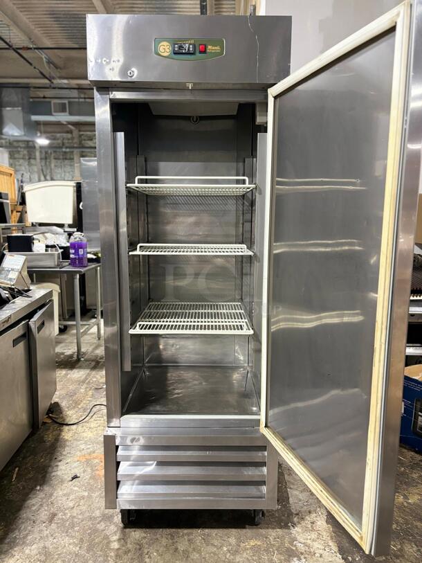 Stainless Steal Migali G3 One Door Reach-In Refrigerator
 - Image 5 of 5
