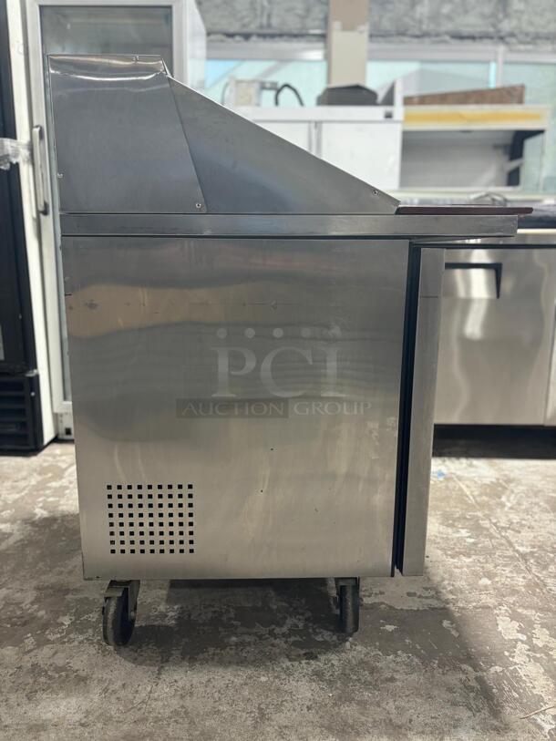 True TSSU-27-12M-C-HC ADA 27" TSSU Series Mega Top Sandwich/Salad Prep Table w/ Refrigerated Base, 115v
 - Image 2 of 8