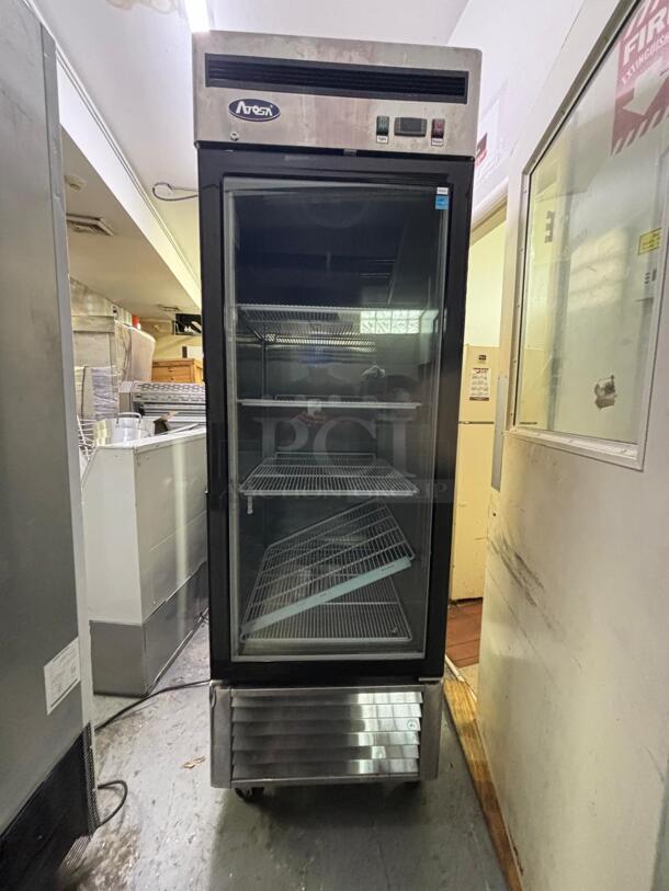 Atosa MCF8705GR 27" Bottom Mount Refrigerator, 1 One Glass Door, 19.1 Cu.Ft
 - Image 3 of 6