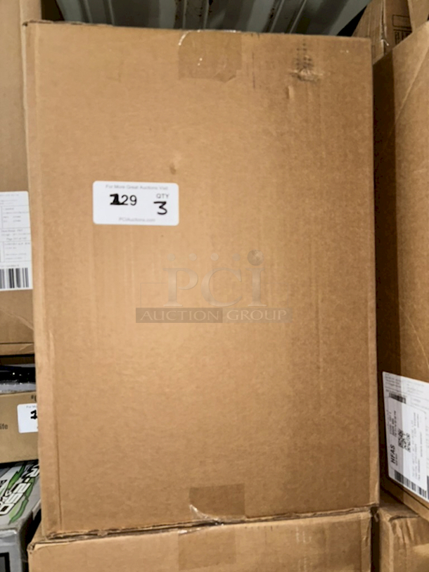 3 NEW SETS!! HMS Hefty HI-Rise Large 18-Gallons (72-Quart) Weatherproof Heavy Duty Tote with Latching Lid. 3x Your Bid - Image 2 of 2