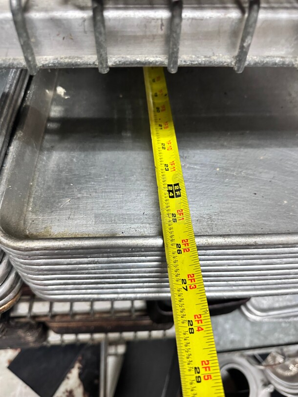 Full Sheet Pan Great For Bakery and Cookies NSF 26x18 - Image 4 of 4