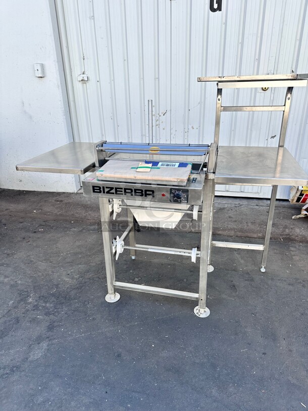 New! Bizerba Heat Seal SM1 Double 18" Roll Film Floor Wrapping Machine with Splash Guard 115V Tested and Working - Image 3 of 9