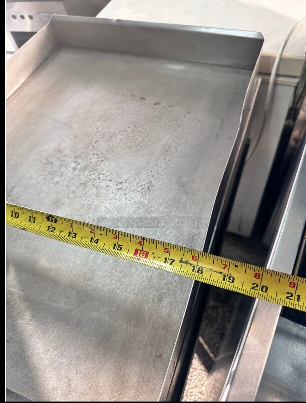 American Range 18" Gas Griddle Tested and Working! - Image 5 of 8
