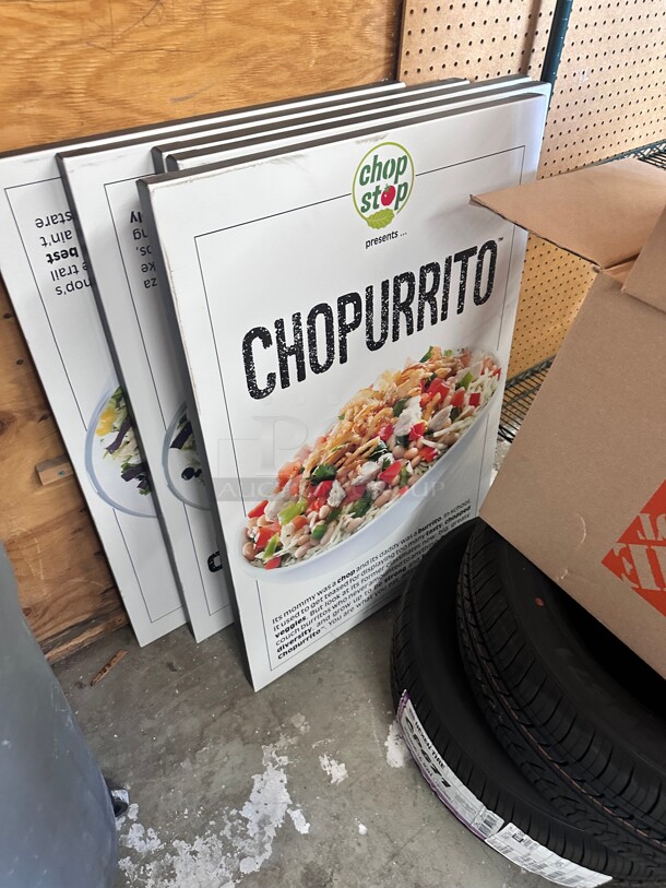 24x36x2 menu and Marketing Board - Image 2 of 5
