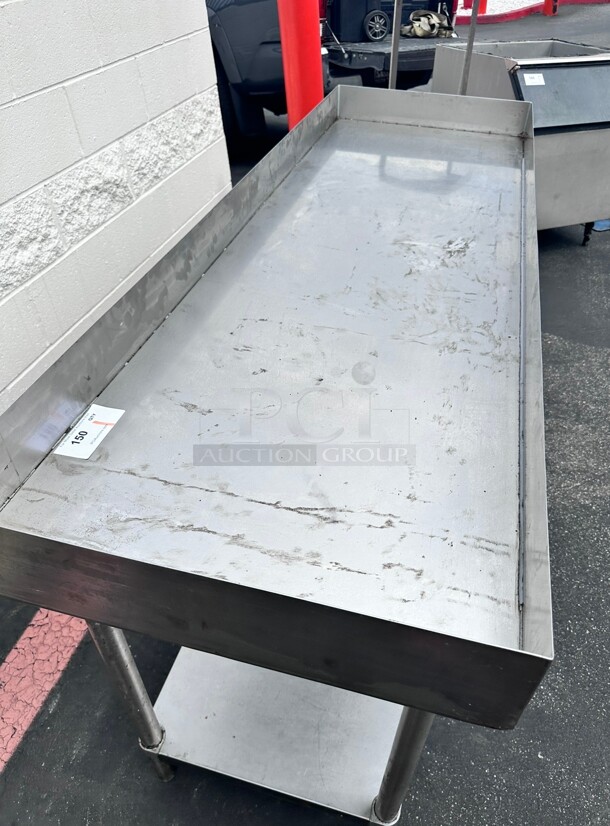 Commercial 72 Inch Stainless Steel Work Table  - Image 6 of 6
