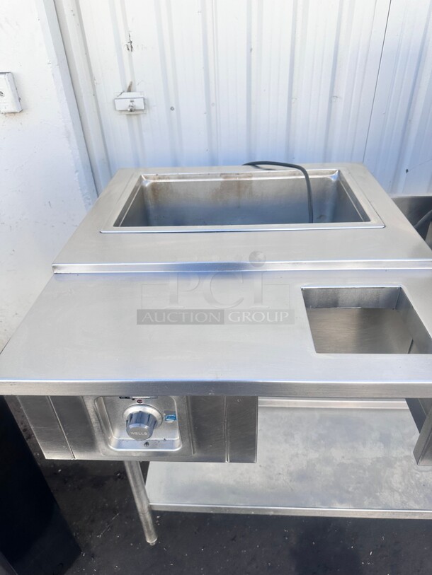 Wells MOD-100D Counter Top Hot Food Well w/ (1) Full Size Pan Capacity, 120 Volt Working - Image 4 of 10