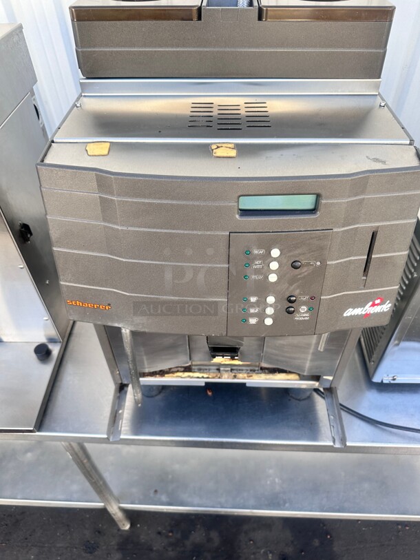 SCHAERER AMBIENTE 15SO Espresso Machine 220 Volt Working Missing Drip Tray - Image 7 of 11