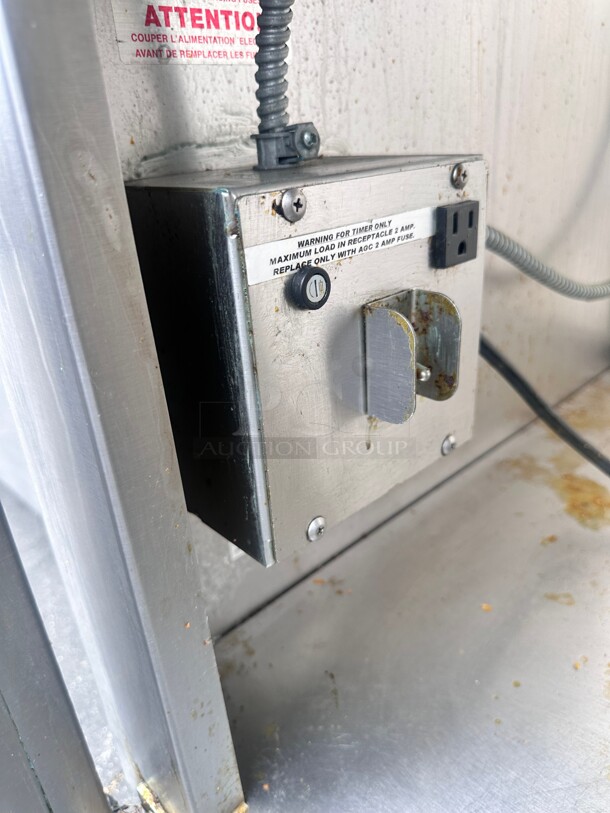 Marshall Air RR5-48.5LT ThermoGlo Fryer Dump Station 220 Volt 1 Phase  - Image 6 of 9