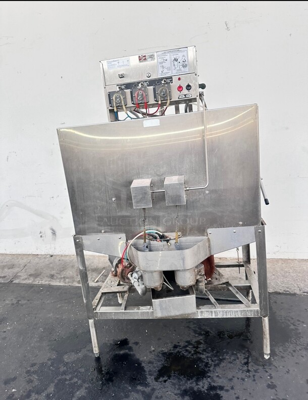 Nice! ADS 5AG-S 74 Rack/Hr Double Rack Low Temp Dishwasher - 115V Tested and Working! - Image 4 of 10