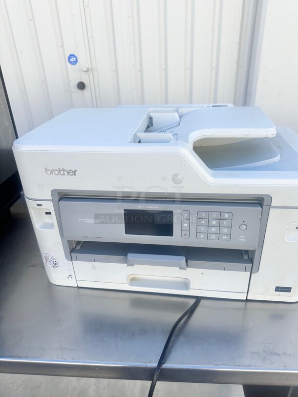 Brother MFC-J5830DW XL Color Inkjet MFP 115 Volt Working - Image 6 of 7