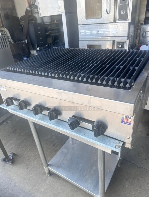 Excellent Stratus 36 inch Radiant Char Broiler Grill Gas SRB-36  - Image 1 of 8