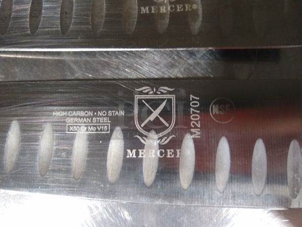Mercer Culinary M20707 Genesis 7-Inch Santoku Knife,Black - Image 3 of 3