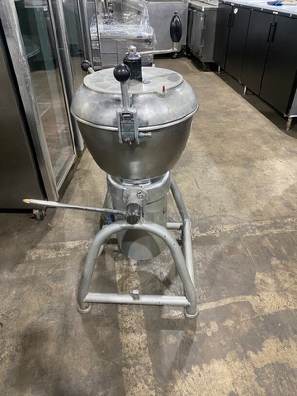 Hobart Commercial Heavy Duty VCM Vertical Cutter/ Mixer/ Mincer! All Stainless Steel! Model: VCM25 SN: U7211909 220V 60HZ 3 Phase - Image 2 of 11