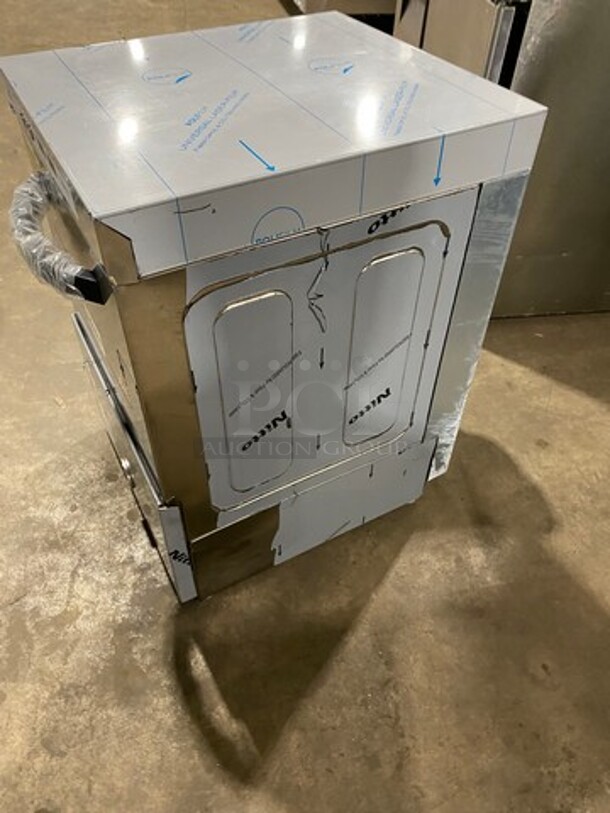NEW! SCRATCH-N-DENT! LATE MODEL! 2022 Noble Commercial Undercounter Dishwasher! All Stainless Steel! Model: 495HTGW22 SN: 8102695713 208/240V 60HZ 1 Phase - Image 2 of 8