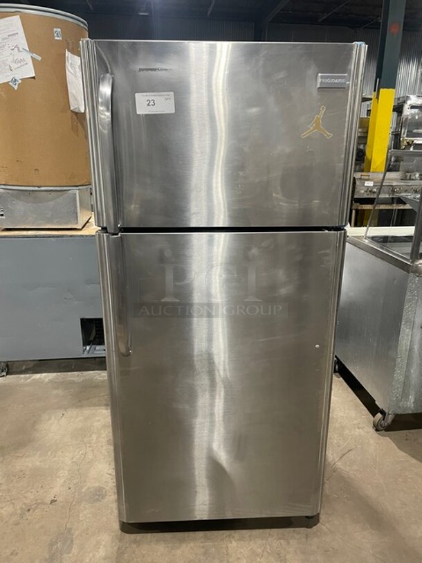 Frigidaire Stainless Steel Refrigerator/Freezer Combo! With Racks & Shelves! 115V 1 Phase! Model: FFTR18D2QS3 SN: BA54213629! - Image 1 of 9