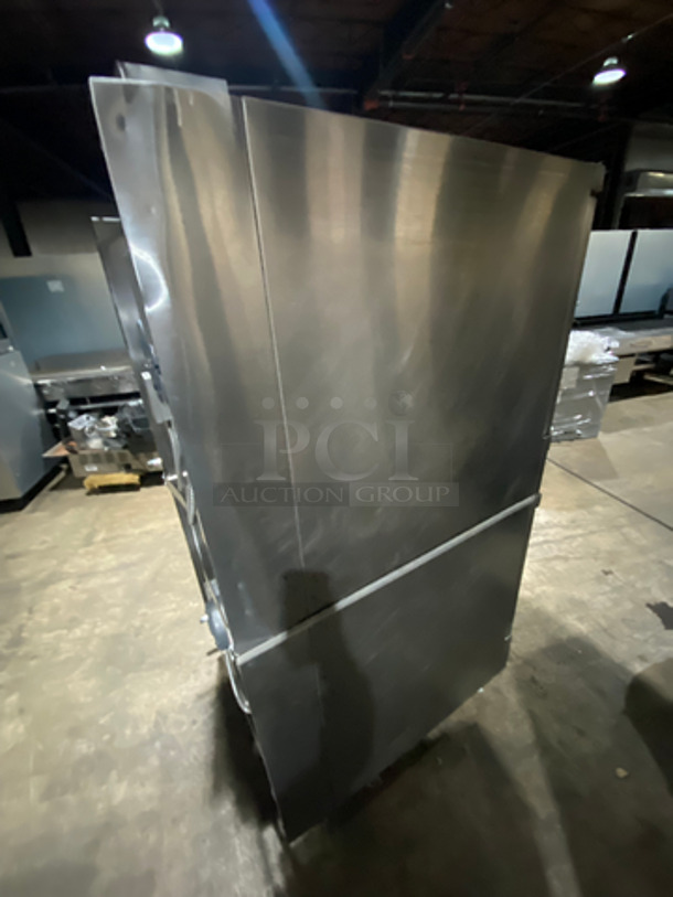 Vulcan Commercial Natural Gas Powered Double Deck Convection Oven! With View Through Doors! Metal Oven Racks! All Stainless Steel! On Casters! 2x Your Bid Makes One Unit! Model: SG1010B SN: 48043916 - Image 4 of 9