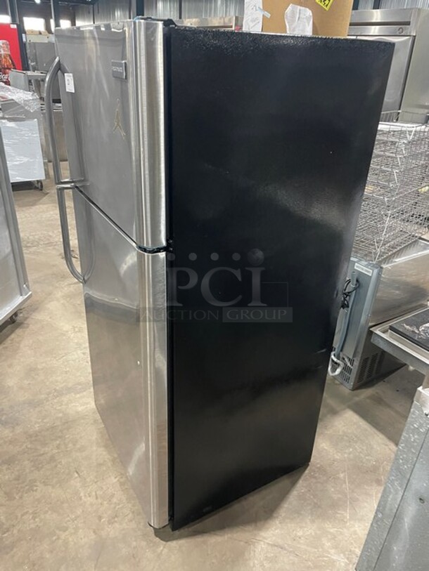 Frigidaire Stainless Steel Refrigerator/Freezer Combo! With Racks & Shelves! 115V 1 Phase! Model: FFTR18D2QS3 SN: BA54213629! - Image 2 of 9