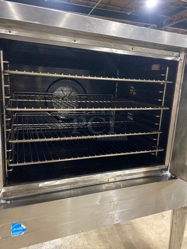 Blodgett Commercial Convection Oven! With View Through Doors! Metal Oven Racks! On Legs!  - Image 5 of 7